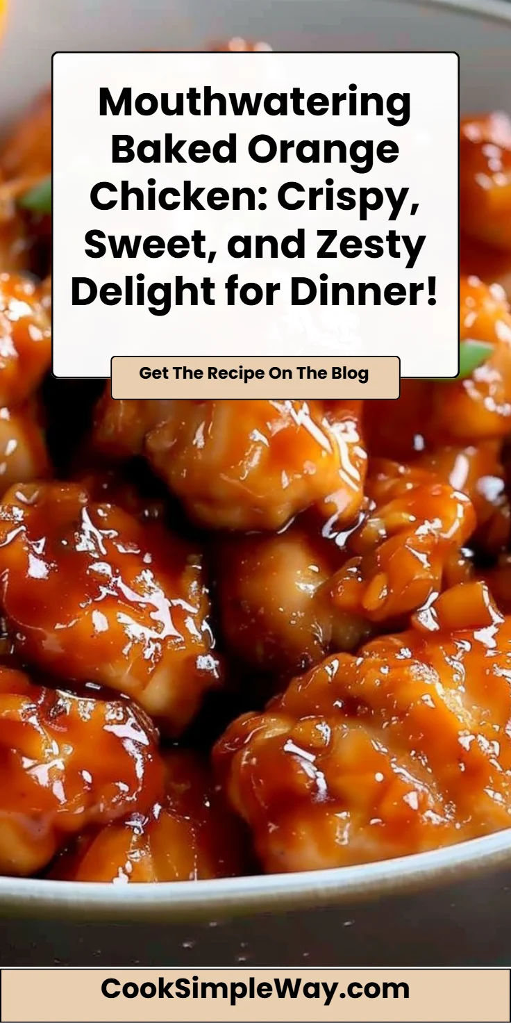 Baked Orange Chicken Recipe