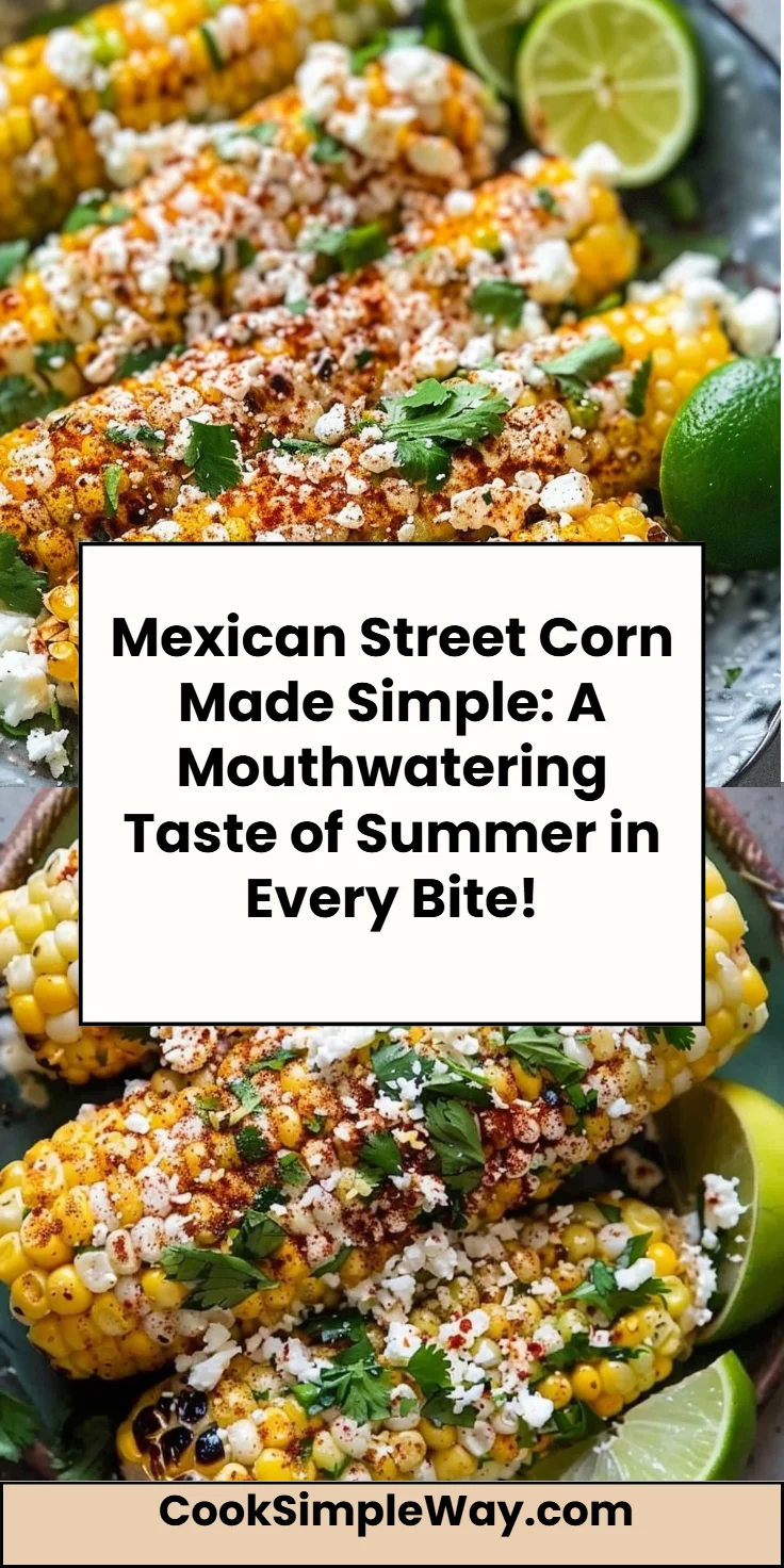 Mexican Street Corn Made Easy