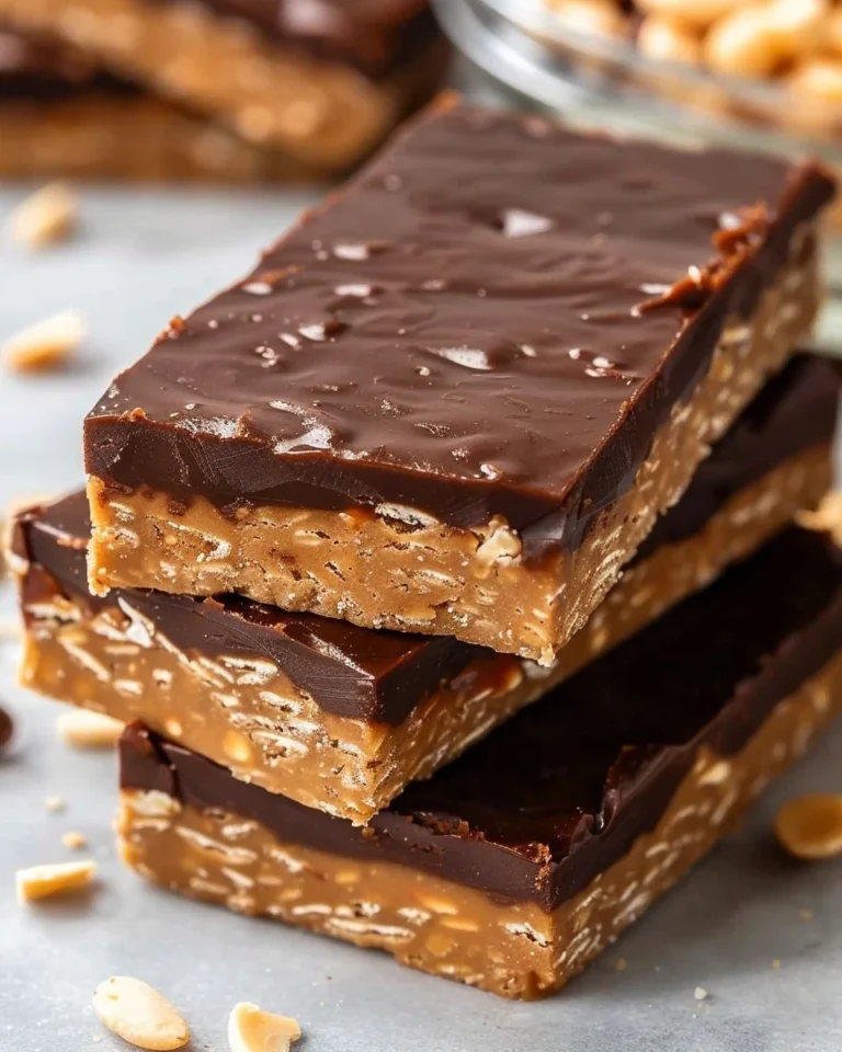 Delicious no-bake protein bar recipe ready to enjoy as a healthy snack.